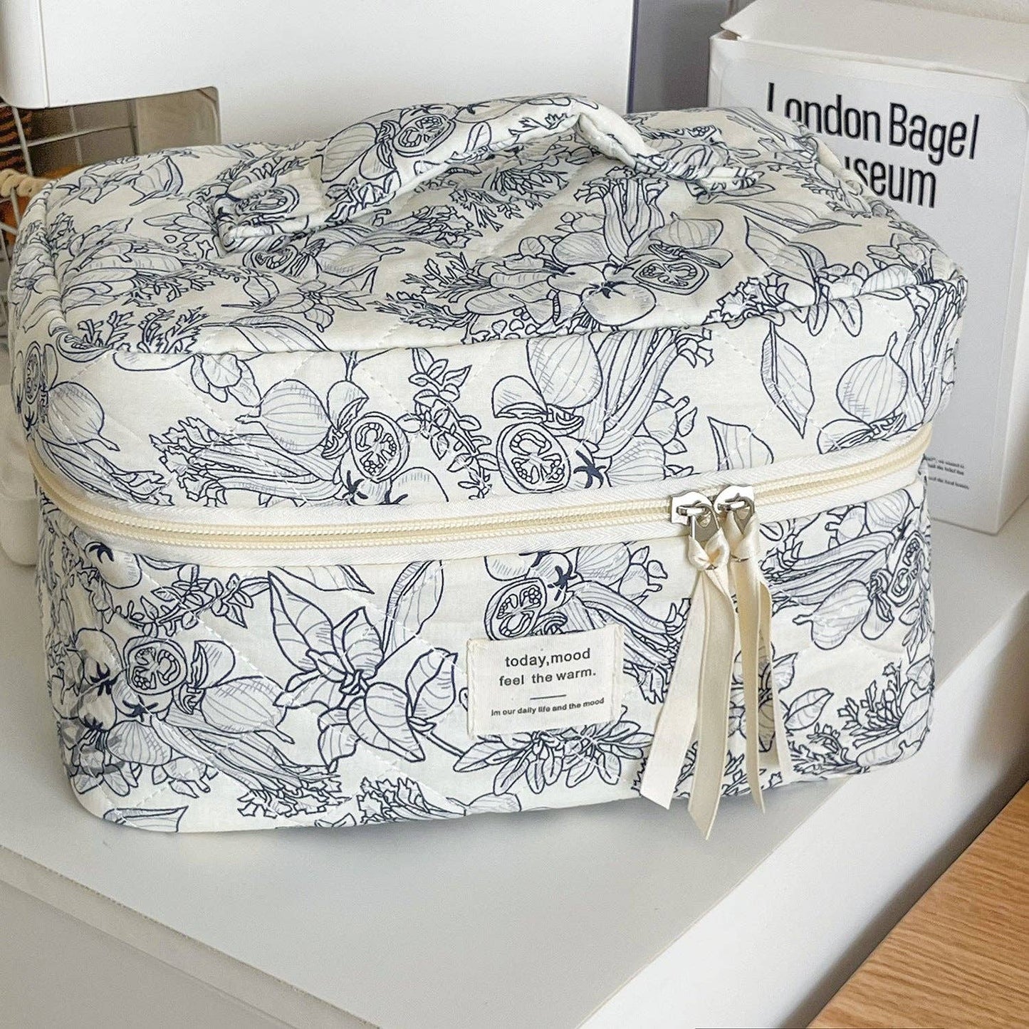 Flower Cosmetic Bag
