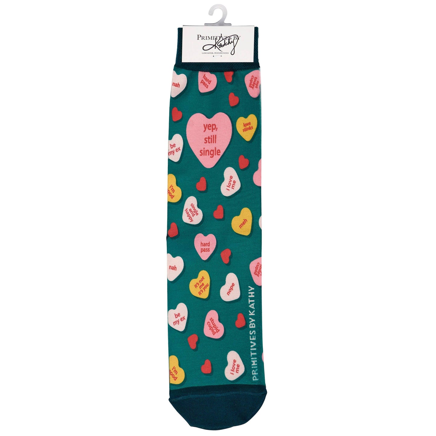 Yep Still Single Socks