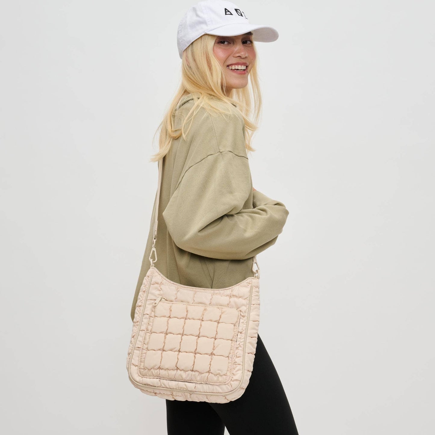 Nylon Puffer Crossbody