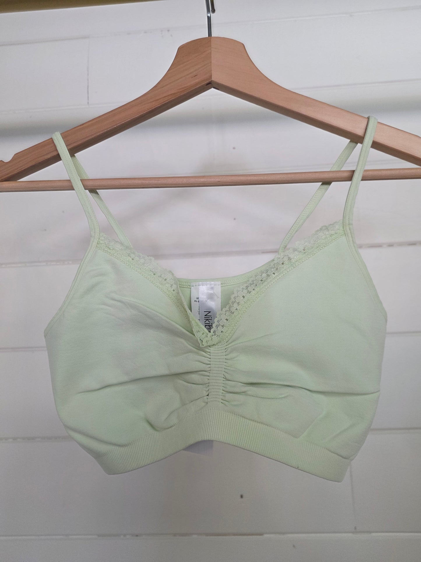 V Neck Lace Bralette