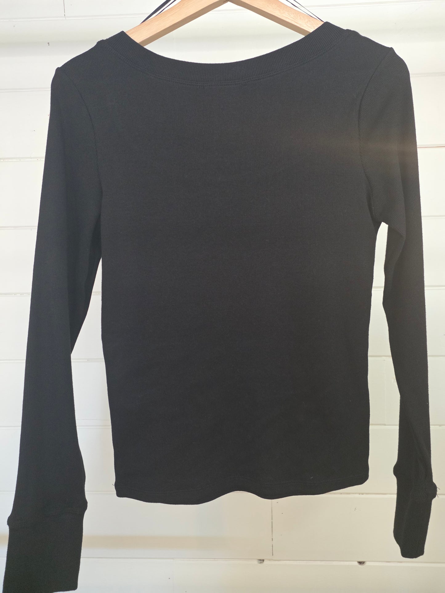 Ribbed Long Sleeve Top
