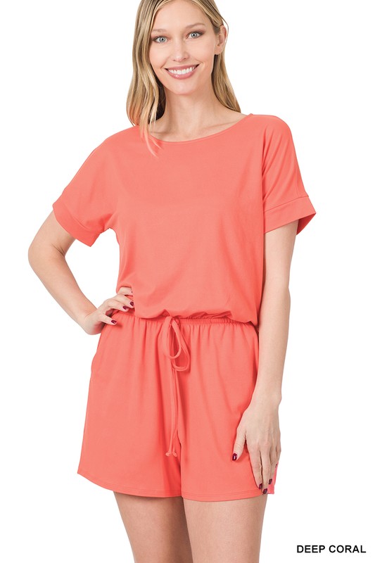 Brushed Romper
