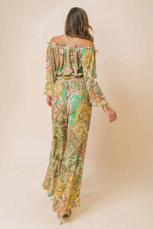 Printed Woven Jumpsuit