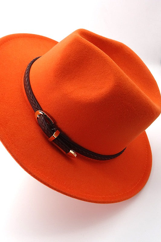 Fedora Buckle Hat