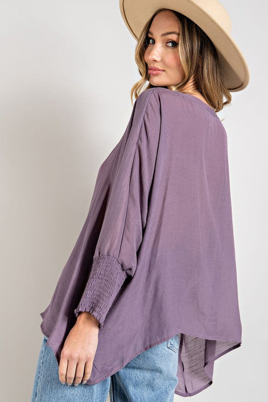 Smocked LinenTop