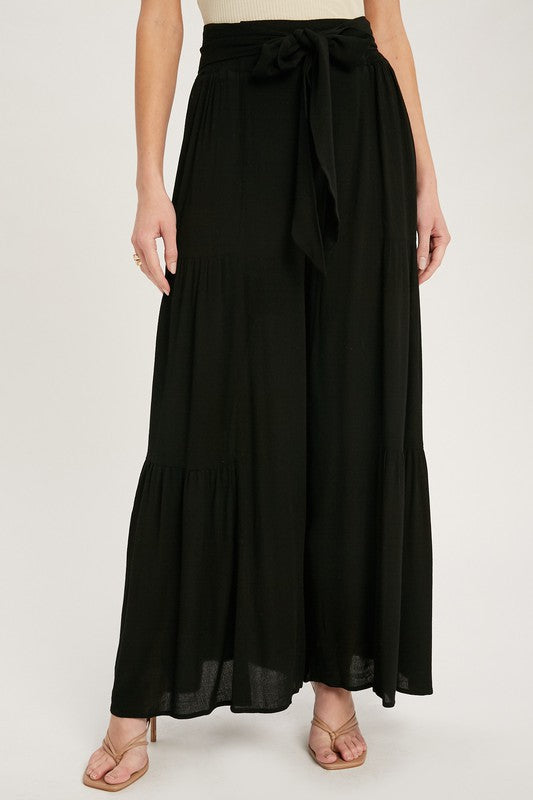 Ribbed Flowy Pants