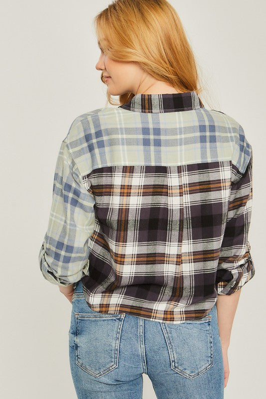 Plaid Button Down