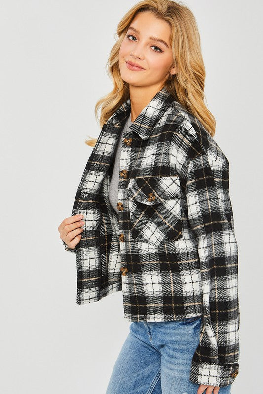 Button Down Shacket
