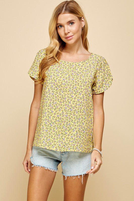 Floral Printed Top