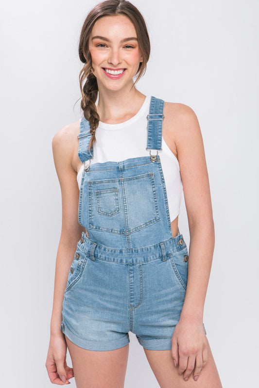 Rolled Hem Overall