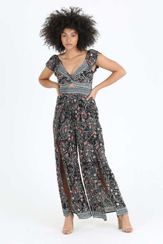 Twist Front Jumpsuit