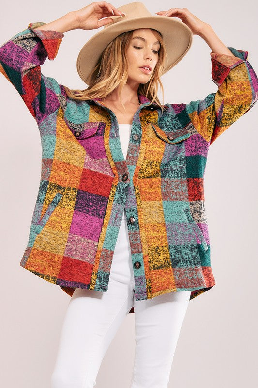 Flannel Shirt Jacket