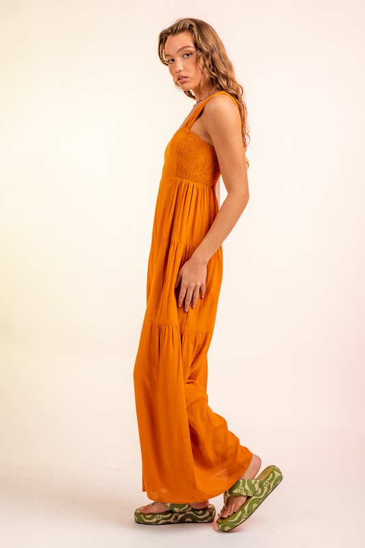 Multi-Tier Jumpsuit