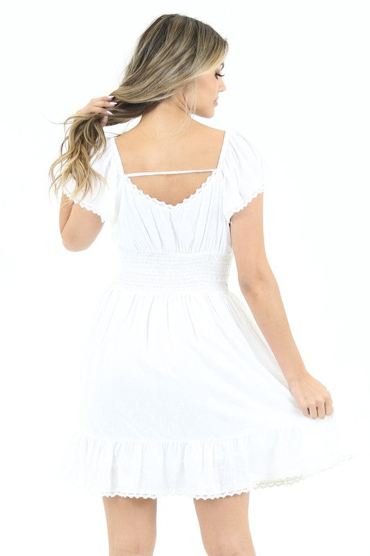 Lace Bust Dress