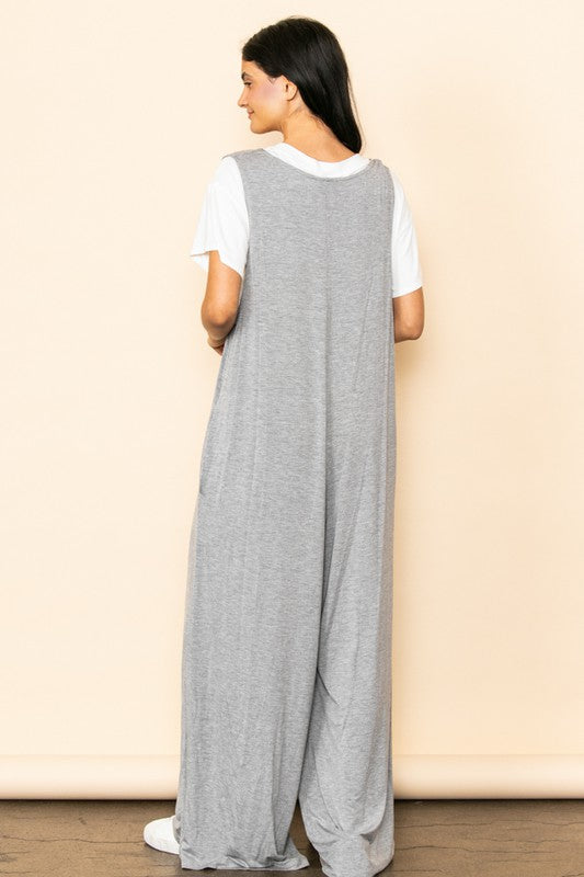 Jersey Knit Jumpsuit