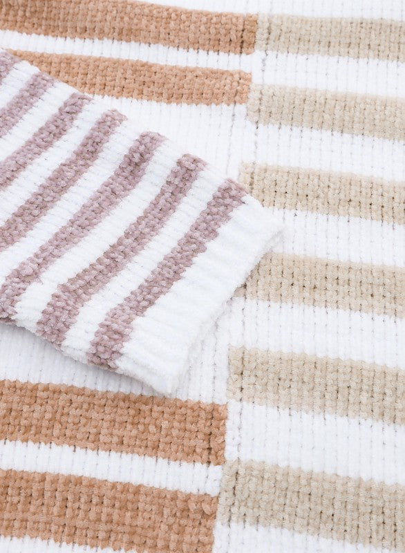 Blocked Slouchy Sweater