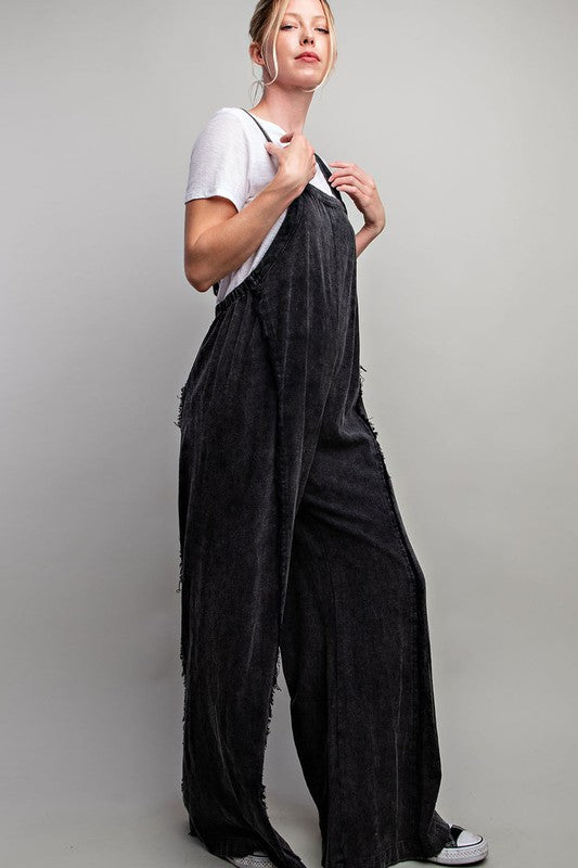 Mineral Washed Jumpsuit