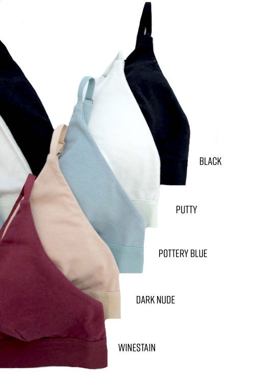 Cotton Jersey Bralette