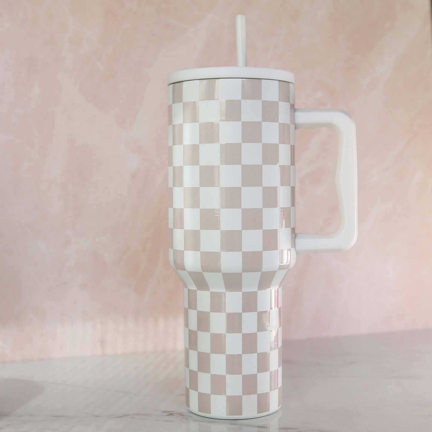 Checkered Tumbler