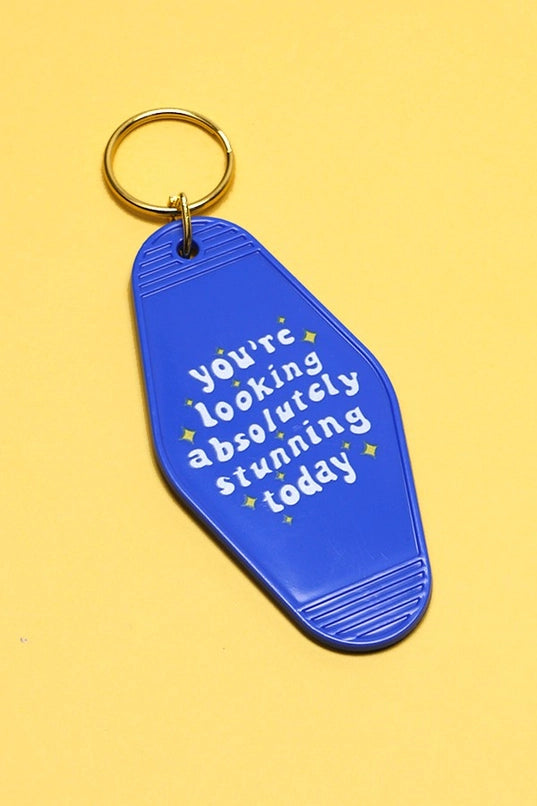 Nostalgic Words Key Chain