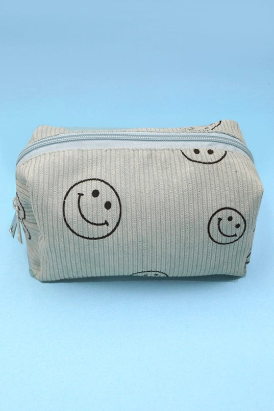 Smiley Makeup Pouch Bag