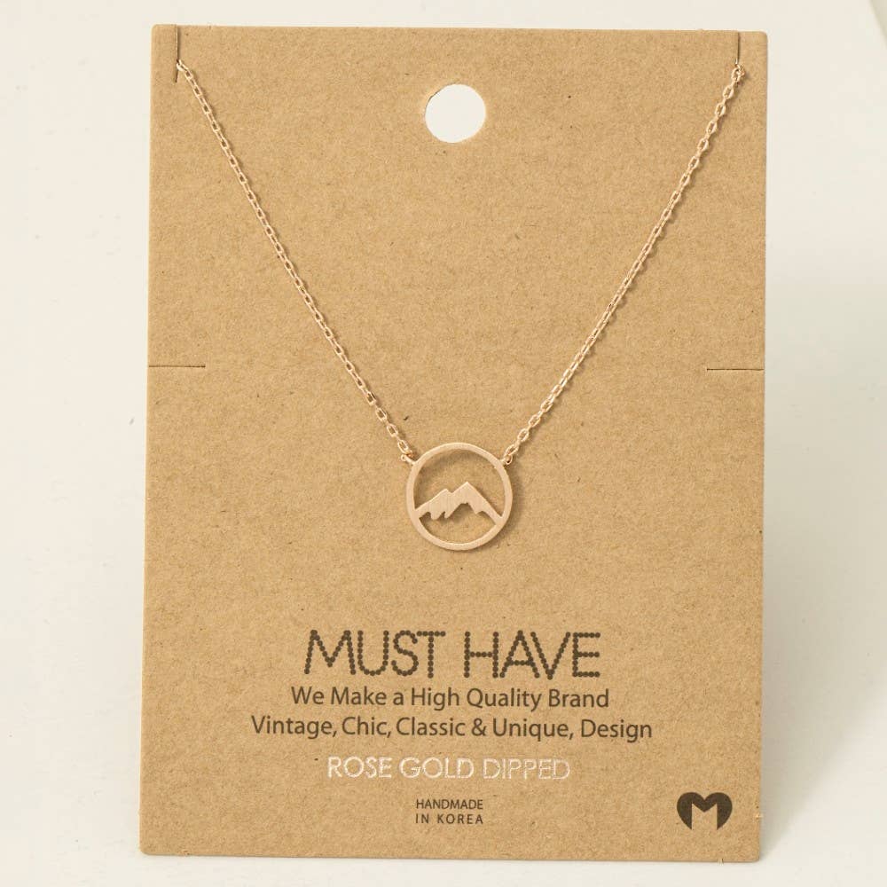 Mountain Range Necklace