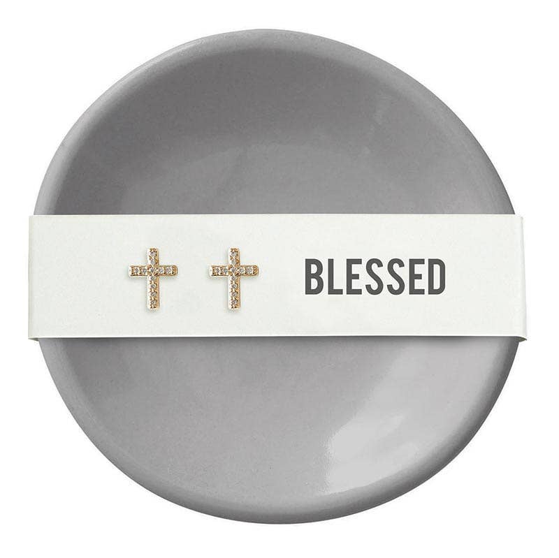Blessed Dish Earring