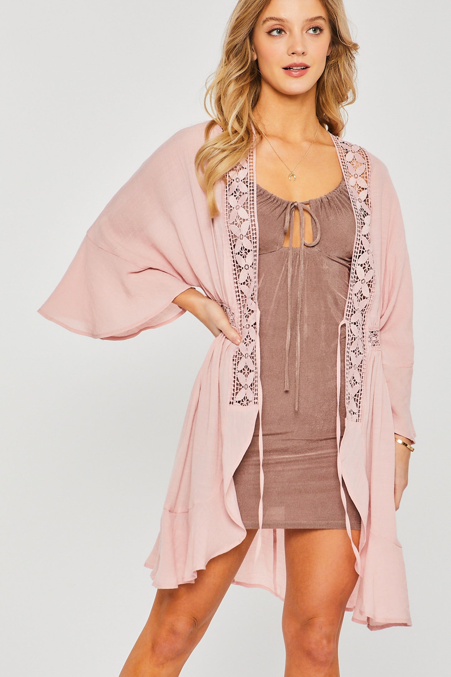 Crochet Lace Kimono