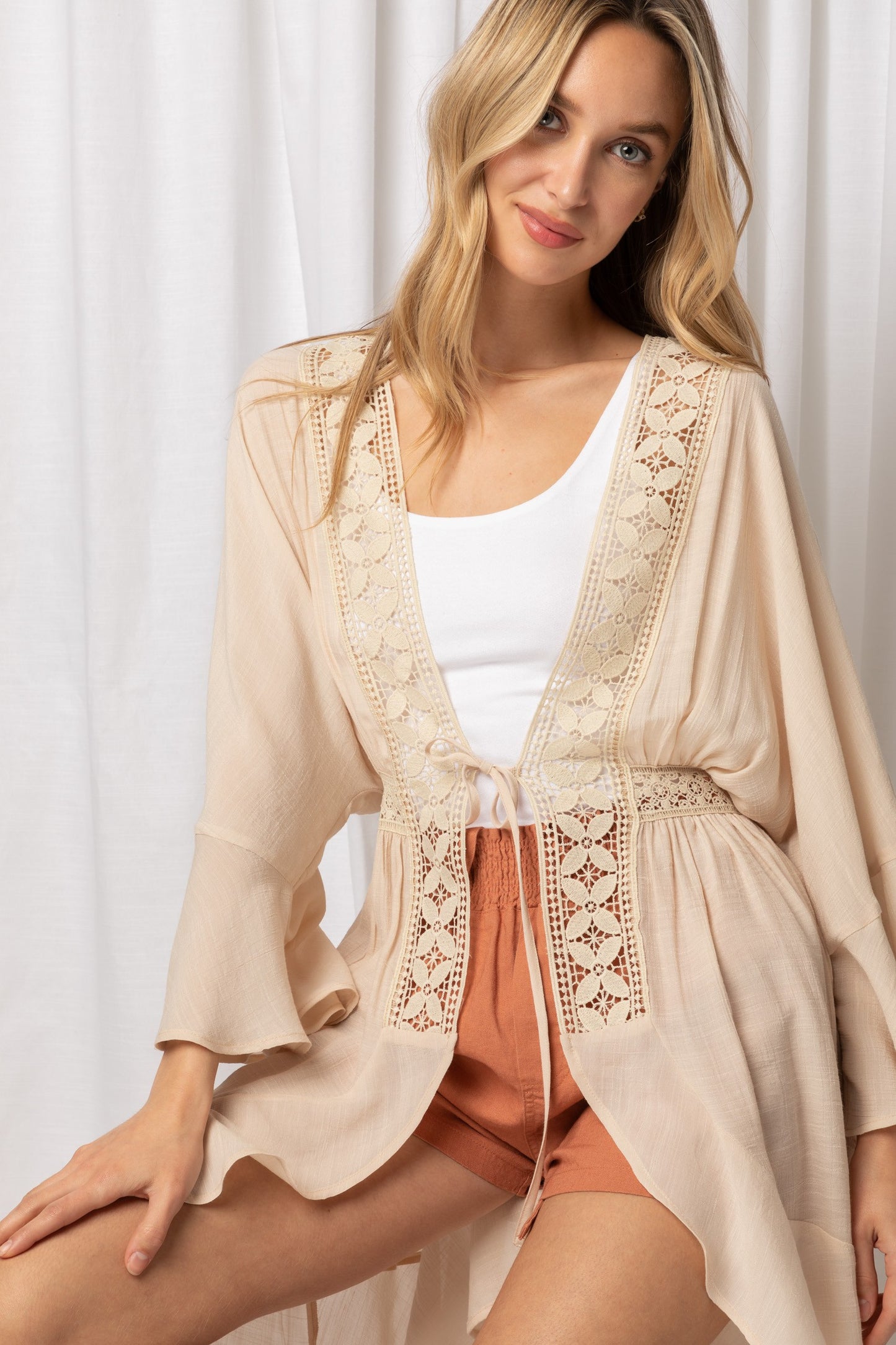 Crochet Lace Kimono