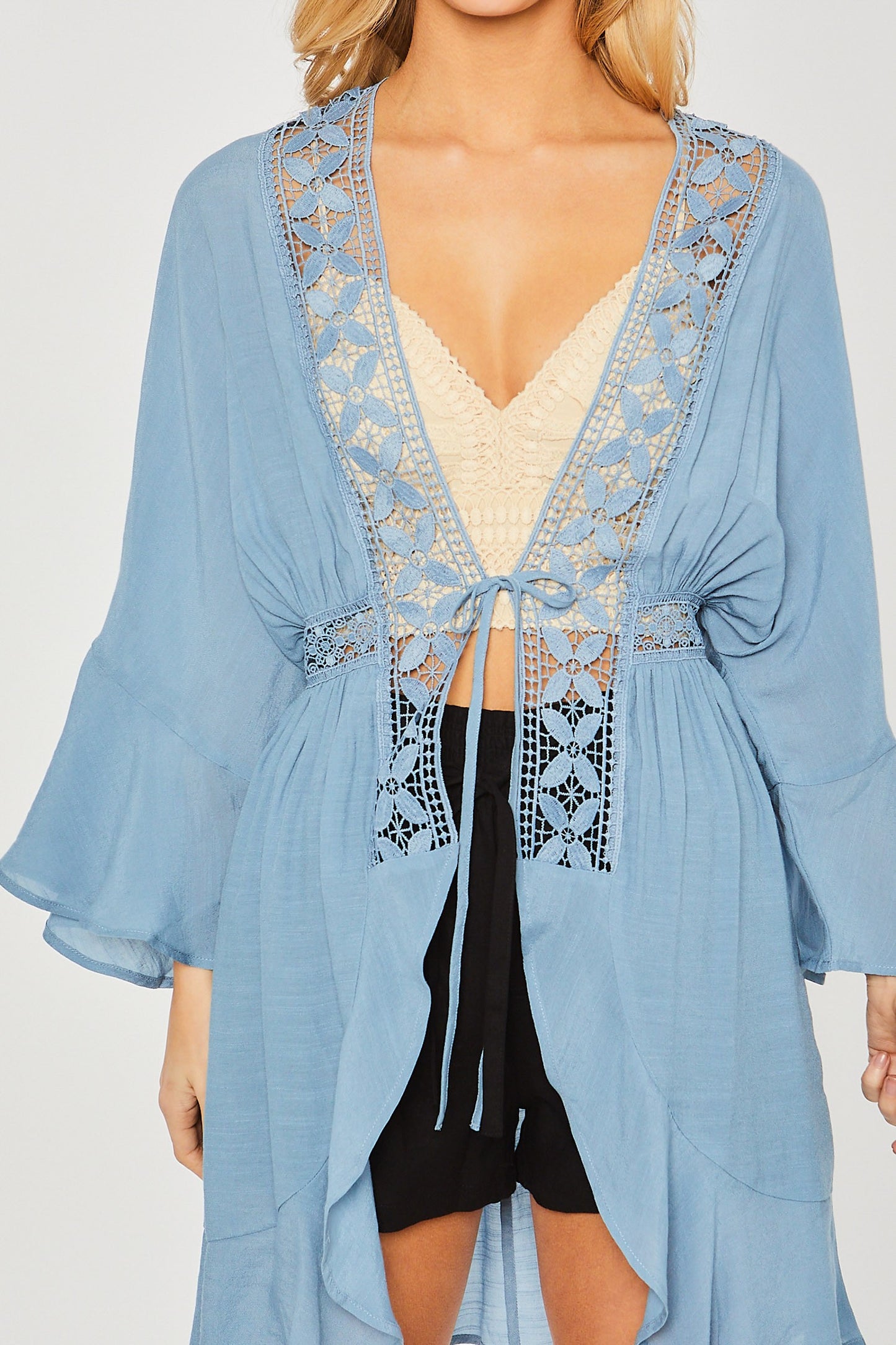 Crochet Lace Kimono