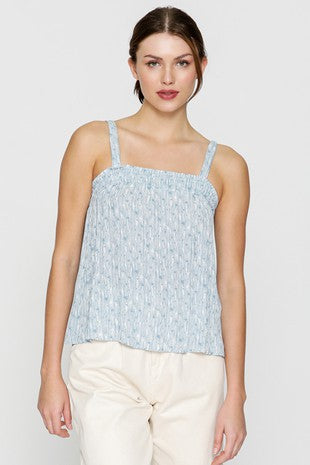 Washed Flowy Cami Top