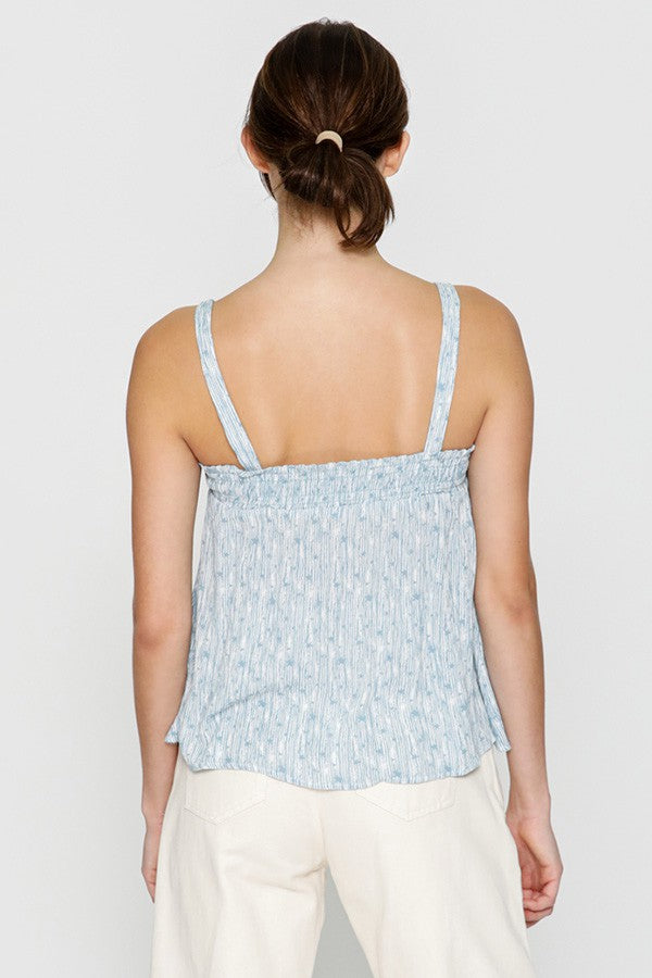 Washed Flowy Cami Top