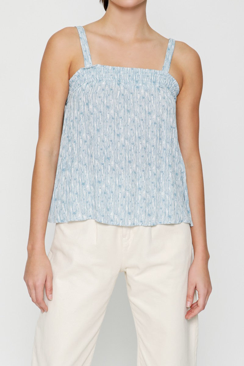 Washed Flowy Cami Top