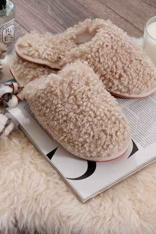 Soft Faux Fur Slippers