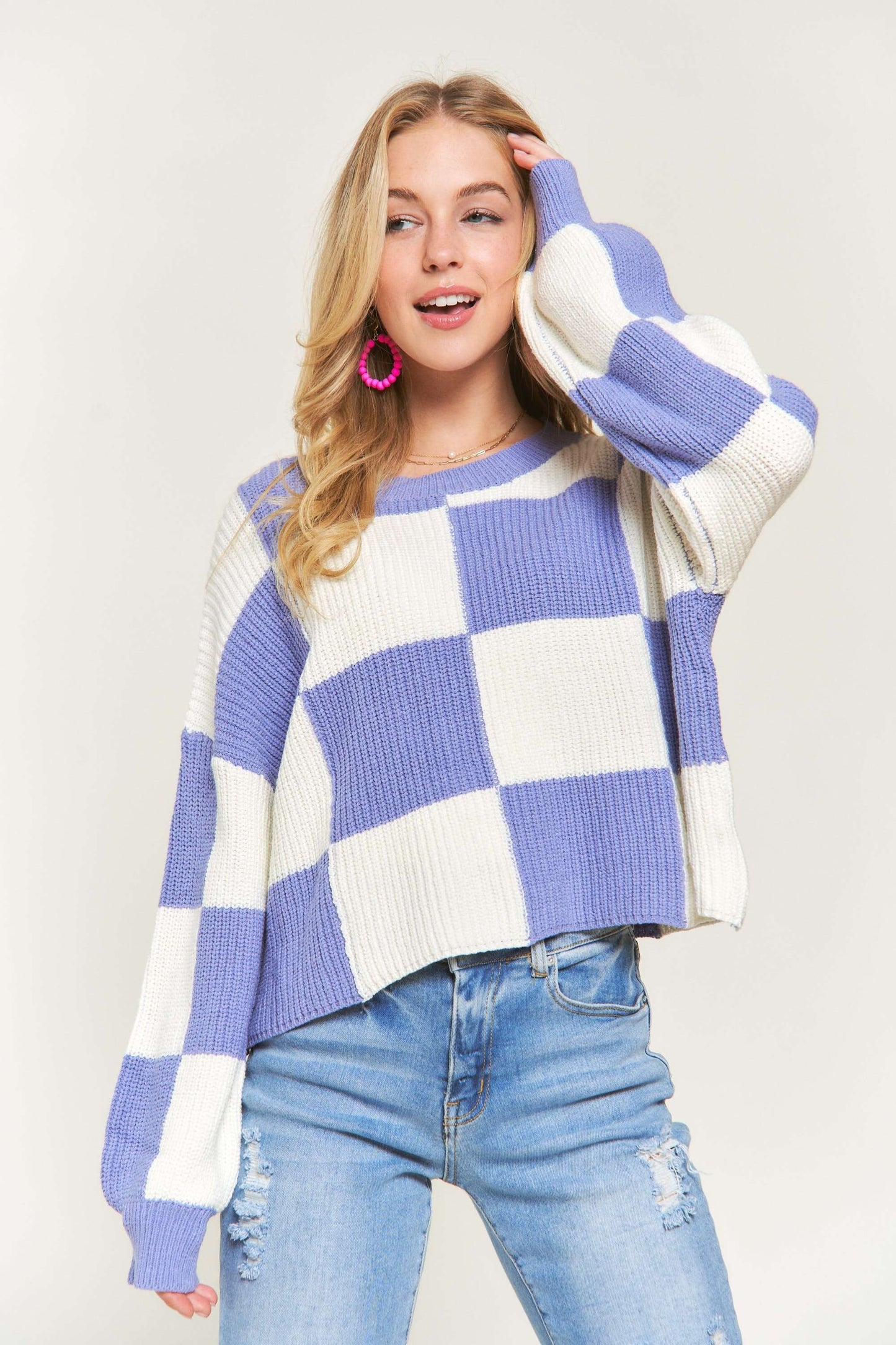Comfy Colorblock Sweater