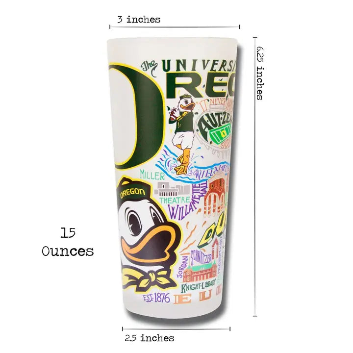 UofO Drinking Glass