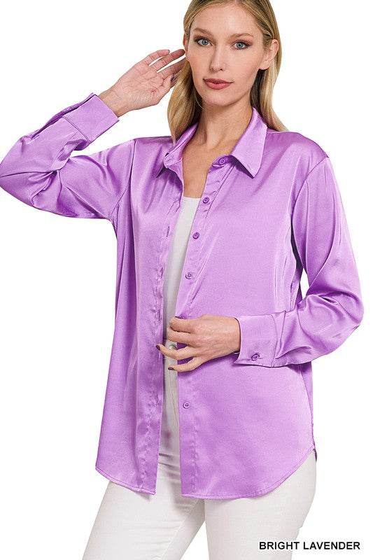 Satin Charmeuse Shirt