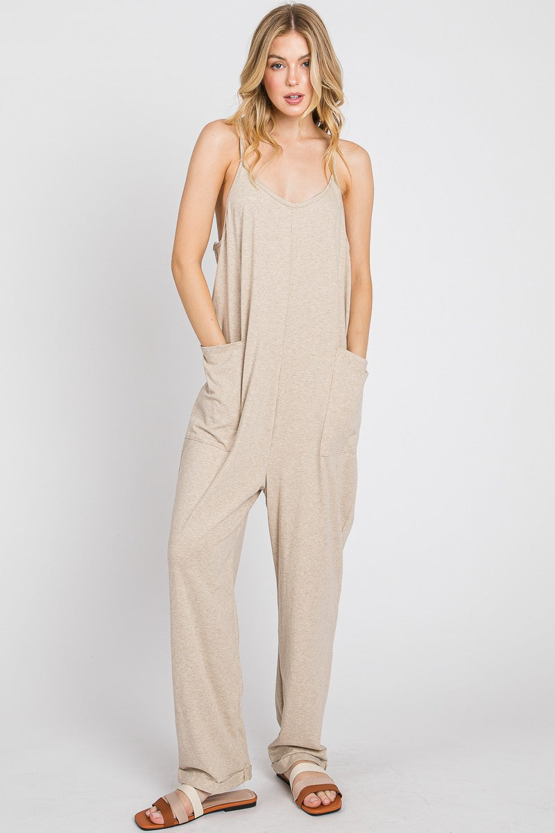 Cotton Relaxed Jumpsuit