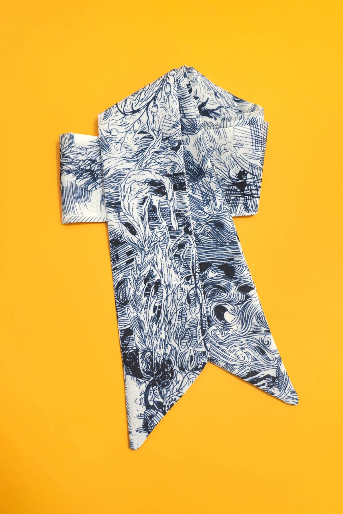 Soft Silky Twilly Scarf