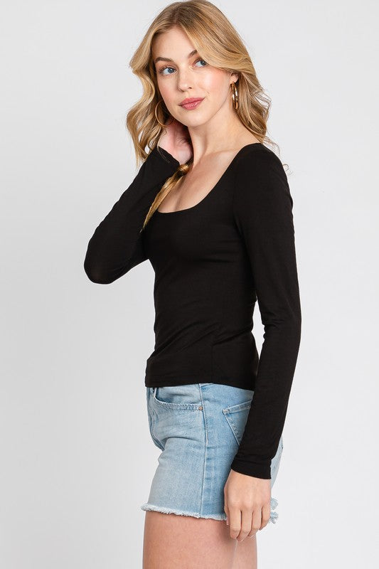 Square Neck Top