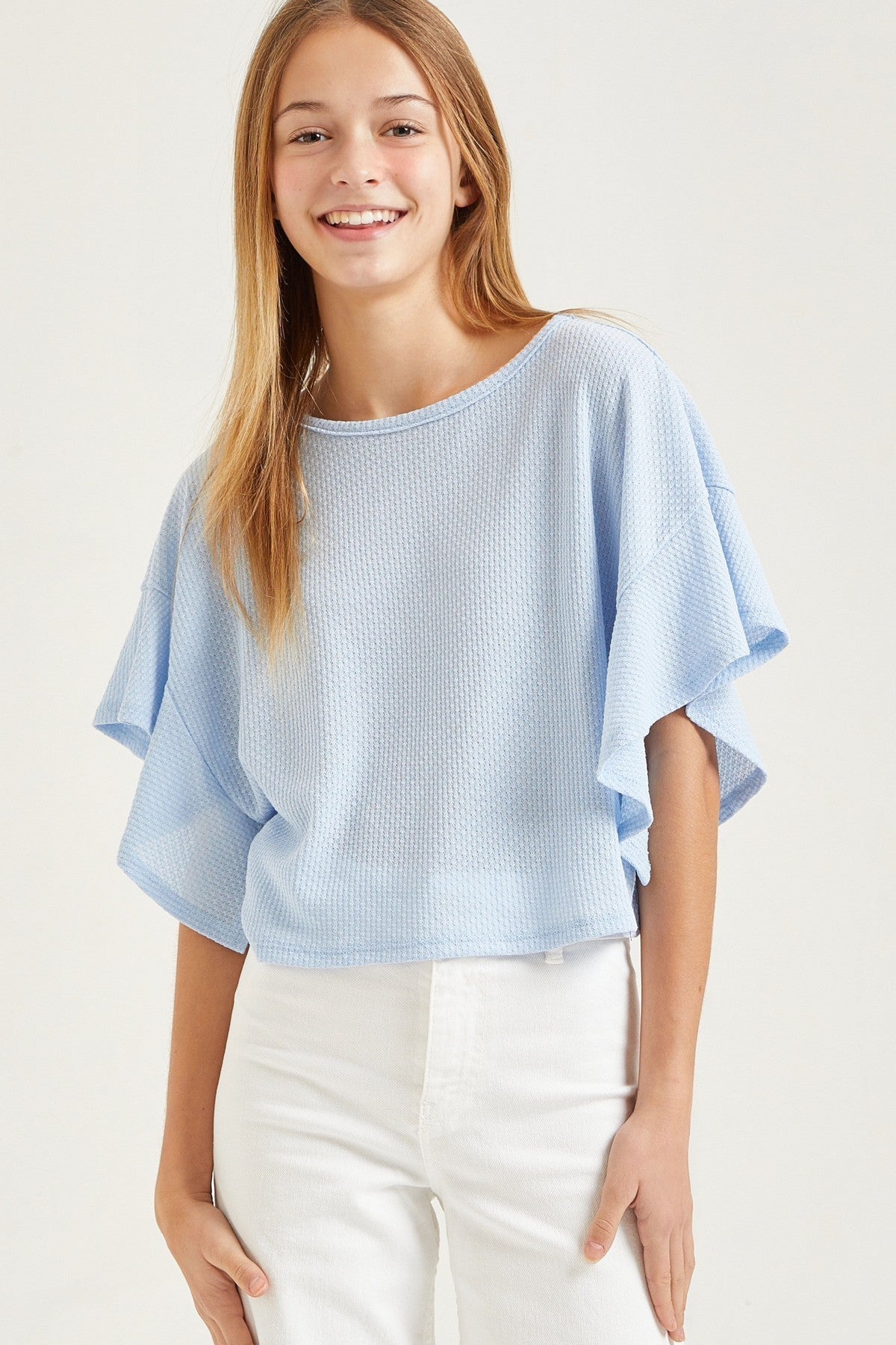 Ruffled Crop Top