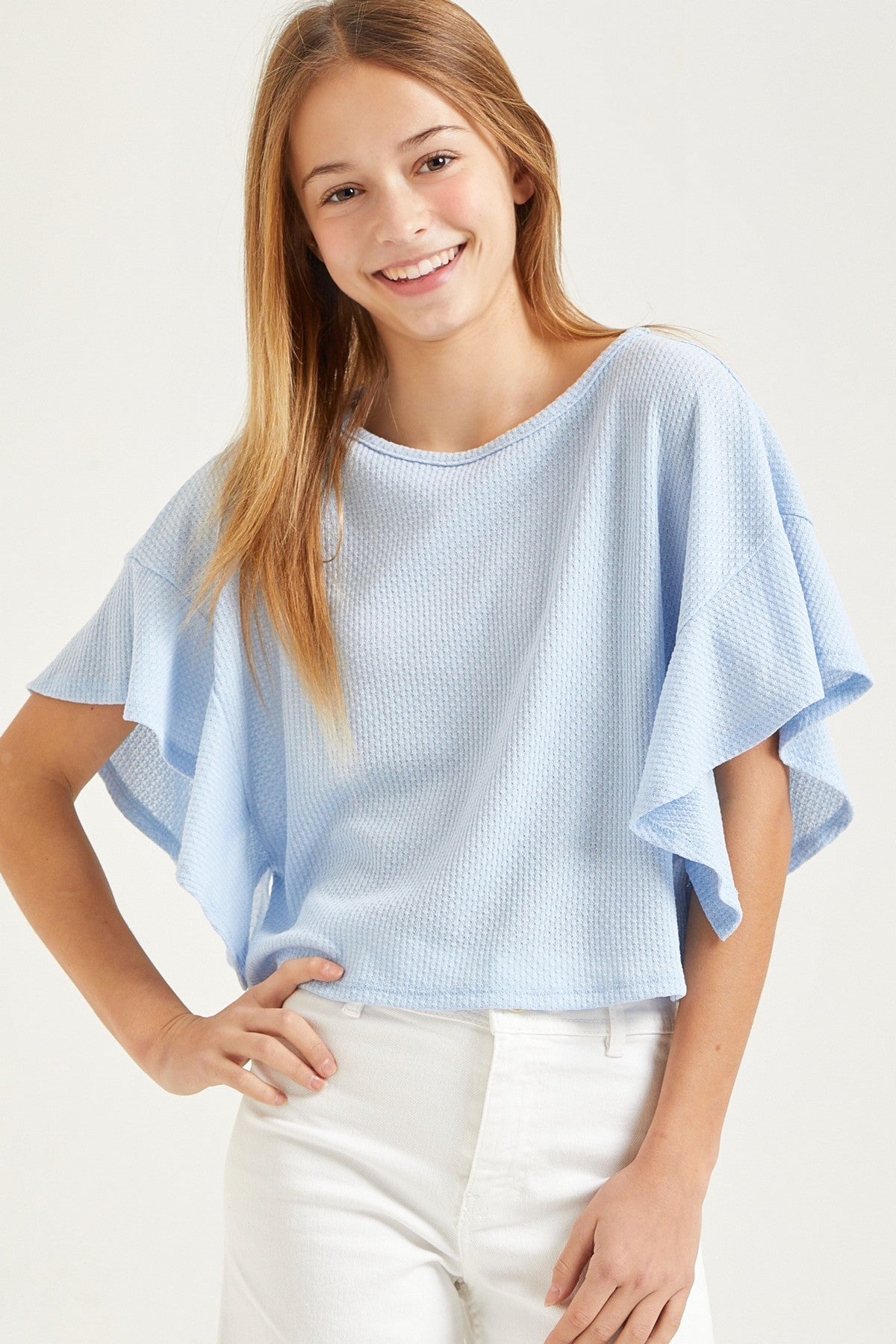 Ruffled Crop Top