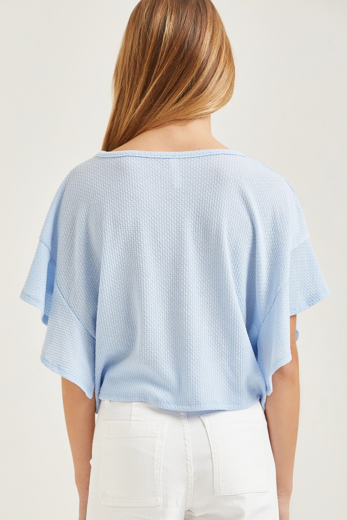 Ruffled Crop Top