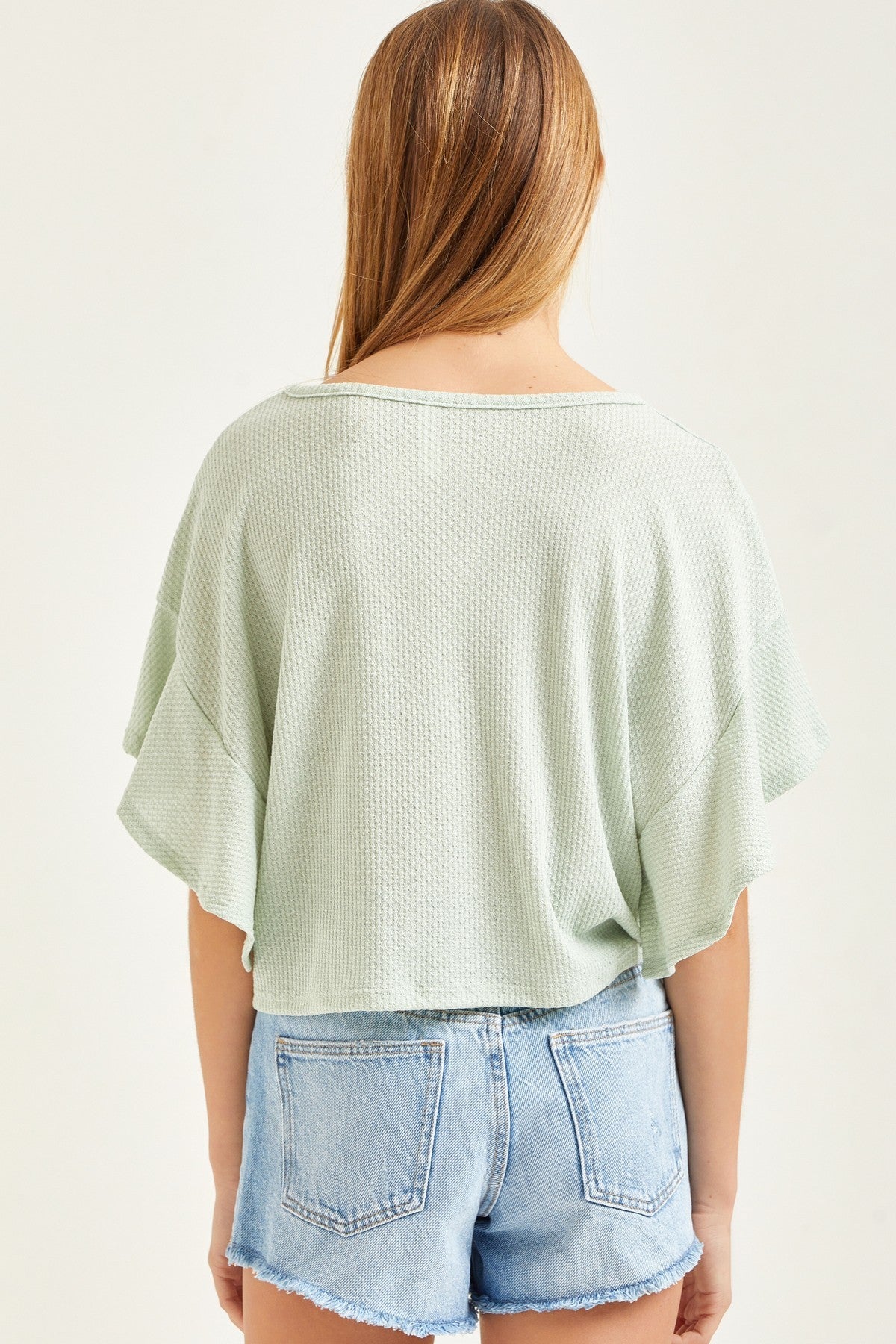 Ruffled Crop Top