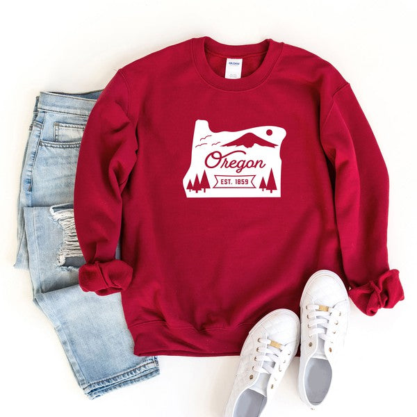 Oregon Vintage Graphic Sweatshirt