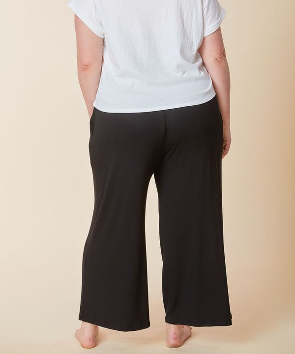 BAMBOO WIDE PANTS CURVY SIZE