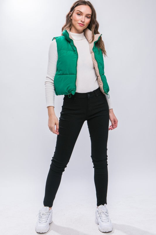 Woven Reversible Vest