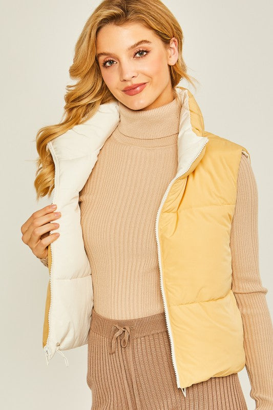 Woven Reversible Vest