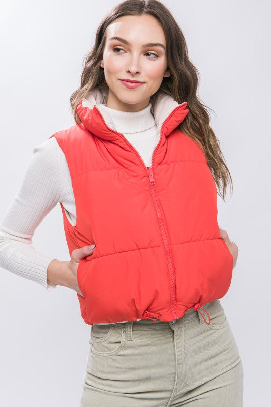 Woven Reversible Vest