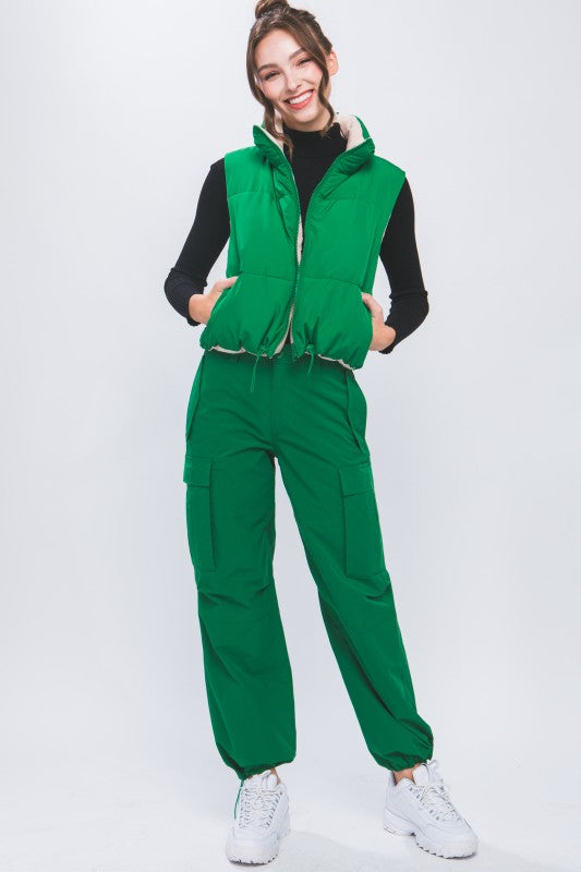 Woven Reversible Vest